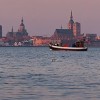 Fischkutter am Morgen