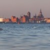 Stralsund im Morgengrauen