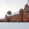 Hansygymnasium im Schnee