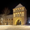 Kniepertor bei Nacht und Schnee