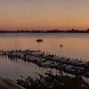 Stralsund im Abendrot